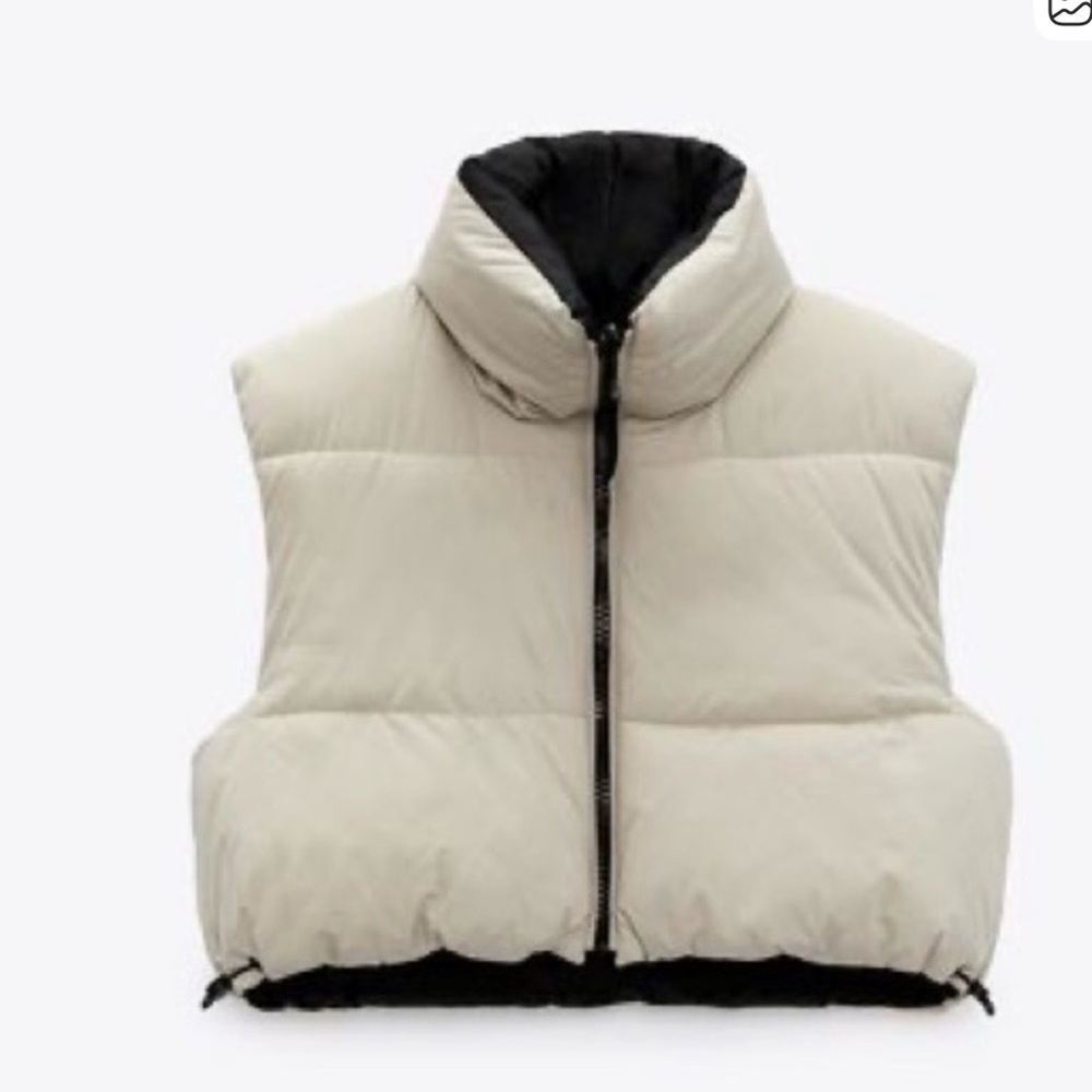 Zara Reversible Puffer Vest